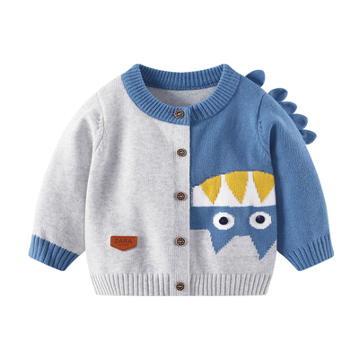 男宝宝秋冬针织衫开衫毛衣外套