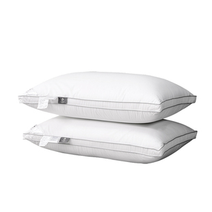 斯得福五星级酒店专用羽绒枕头95白鹅绒软枕芯护颈锥女生睡觉舒适