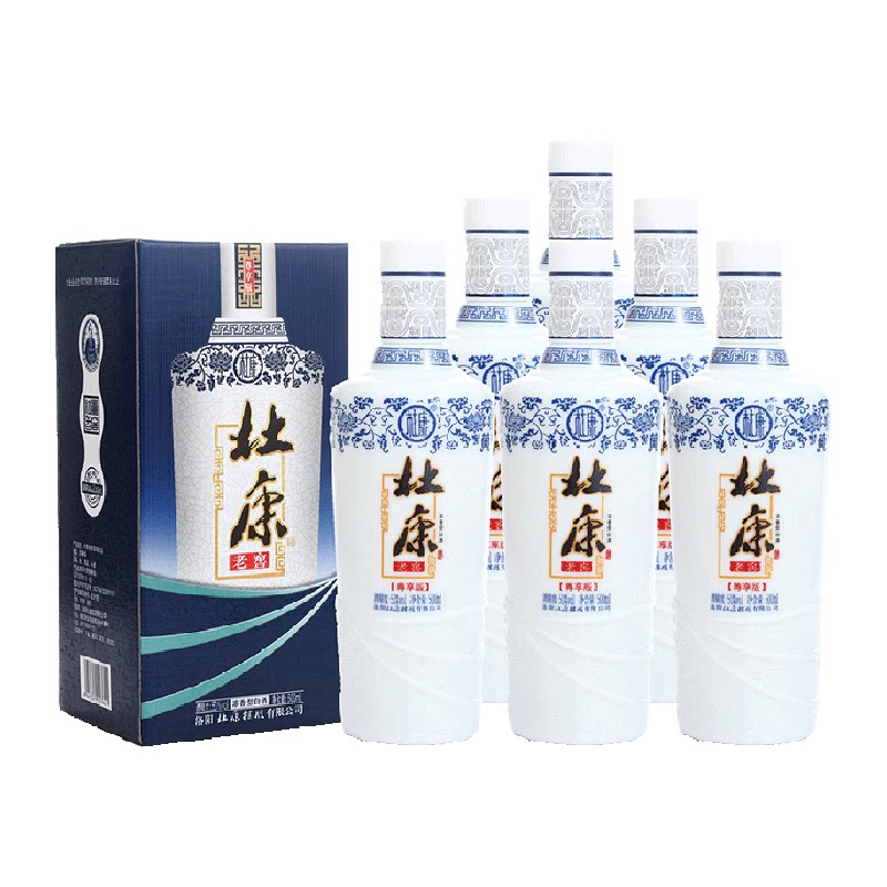 杜康老窖浓香型白酒500ml×6瓶