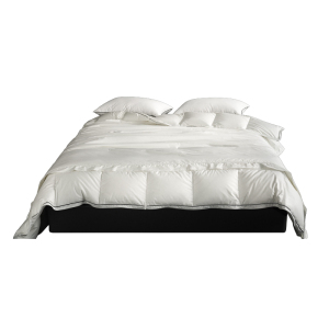 SIDANDA蚕丝鹅绒被二合一子母被四季被保暖羽绒被结婚被子冬被芯