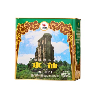 海堤乌龙茶AT1171水仙茶一级400克/罐40泡足火浓香口粮茶