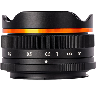 【新品】星曜10mmf5.6二代超广角鱼眼饼干微单镜头适用于X佳能E/Z