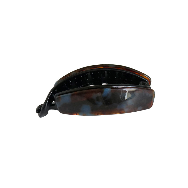 复古碎发竖夹醋酸香蕉夹女后脑勺