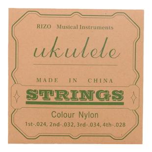 古典小吉他 Ukulele尤克里里套装琴弦 21寸23寸26寸通用尼龙1-4弦