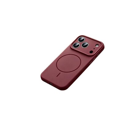 新款适用苹果18proamx手机壳外壳iPhone17pro液态壳magsafe磁吸16简约15Pro全包男女14防摔硅胶13散热镜头