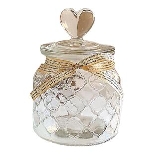 宫廷格子星星瓶装星星的玻璃罐叠星星的玻璃瓶收集瓶礼物瓶节日礼