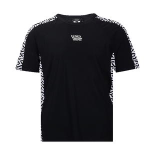 Versace/范思哲男经典字母logo短袖T恤男士春夏XY精选