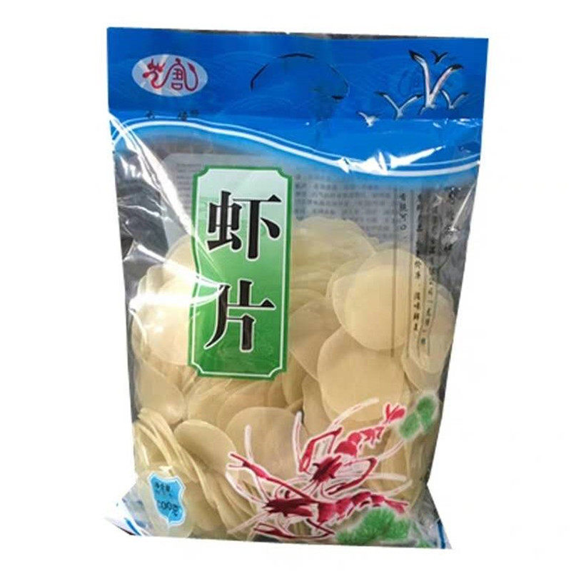 龙虾片自己炸散装500g大连特虾片/虾条