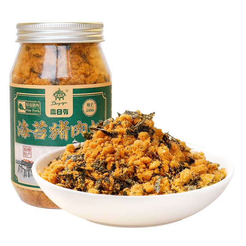 福建老字号鼎日有海苔猪肉松儿童