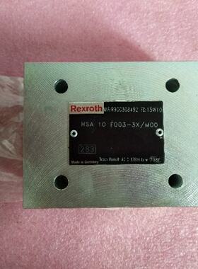 议价力士乐Rexroth全新原装 R900308492 HSA10F003-3X/M00 现货