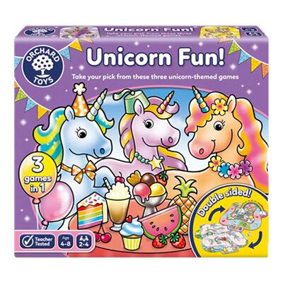 Orchard Toys欢乐独角兽儿童颜色匹配游戏亲子互动益智玩具3-8 岁