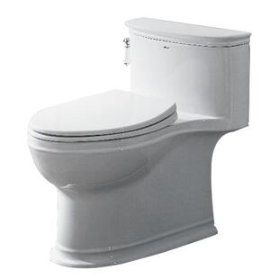 arrow箭牌卫浴马桶喷射虹吸防臭静音节水法式复古侧键冲水座便器