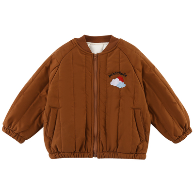 男女童夹棉加绒加厚棉衣