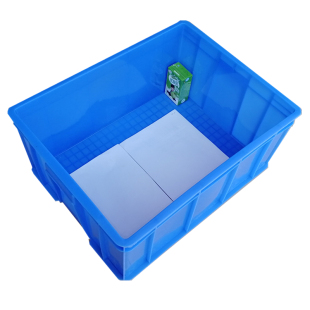加厚塑料周转箱6号箱540*415*240胶筐五金配件零件餐具食品收纳箱