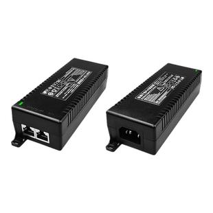 标准千兆2.5G10GPOE电源适配器30W60W90W大功率POE供电器无线AP网桥48V52V55V供电监控摄像头专用POE供电模块