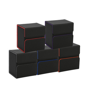 横插100骰子抽屉游戏王卡盒ptcg宝可梦收纳盒MTG奥特曼卡片收纳盒