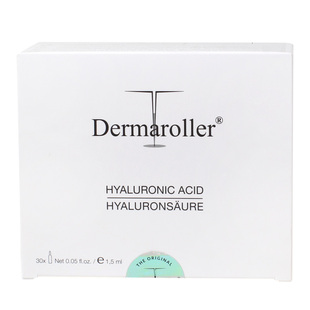 德国进口Dermaroller玻尿酸精华液原液安瓶30支补水保湿提亮水光
