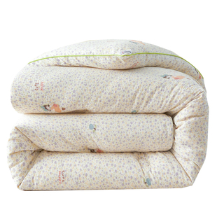 洁丽雅新疆棉花被子冬被冬季加厚保暖纯棉花被芯单人春秋棉絮棉被