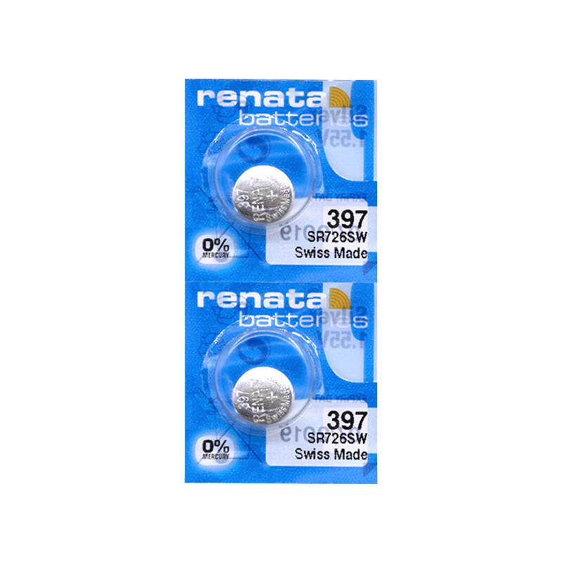 Renata瑞士397原装SR726SW进口手表电池卡西欧5338BA110专用BABY-G浪琴女Swatch斯沃琪通用