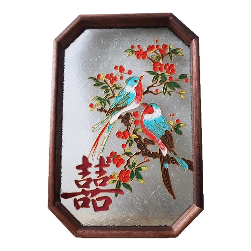 结婚礼物手工自制diy材料掐丝珐琅盘新婚订婚送新人新娘闺蜜姐姐