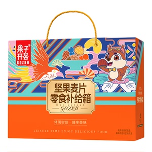 果子开荟坚果燕麦片礼盒装下午茶