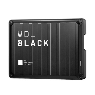 WDBLACK西部数据P10移动硬盘5t游戏机械硬盘高速外接PS4 Xbox PS5