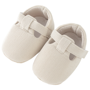 乖奇熊初生宝宝室内学步防滑鞋子婴幼儿包头软底保暖鞋袜套秋冬季