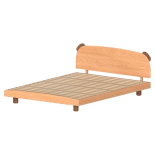 出乎生活泰迪儿童床全实木男孩女孩童趣风现代简约卧室家用单人床