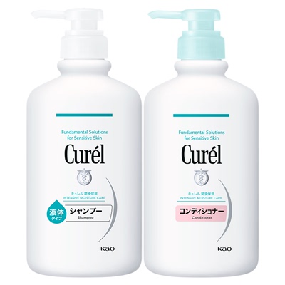 珂润洗发水护发乳套装