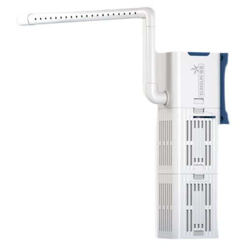 小鱼缸过滤器森森小型鱼缸过滤制氧一体机三合一净水循环静音水泵