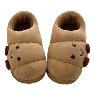 好事花生~！软萌ins可爱包跟棉鞋女居家保暖加绒冬季毛毛棉拖鞋潮