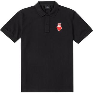 【清仓特惠】(MLB)官方正品男女情侣polo衫休闲舒适潮流时尚短袖