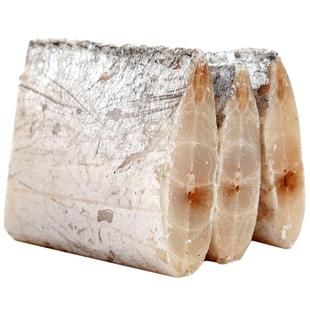 不包冰净重 雷达网舟山带鱼新鲜冷冻大带鱼段中段 东海海鲜刀鱼段