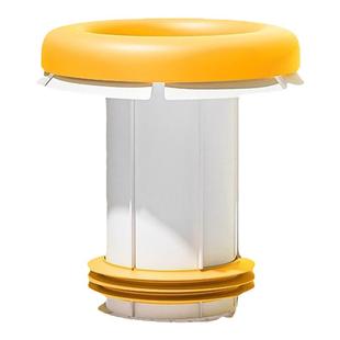 马桶法兰密封圈75管一体式接口坐便器硅胶垫防臭加厚长高下水配件