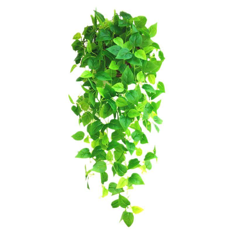 仿真绿萝长藤假花壁挂绿植吊兰装饰植物吊花挂墙上塑料假垂吊盆栽