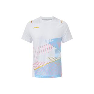 李宁2025新款羽毛球服大赛版男女运动短袖套装短裤速干上衣T恤