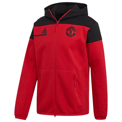 Adidas/阿迪达斯正品20-21赛季曼联ZNE男子足球夹克外套 GN4757