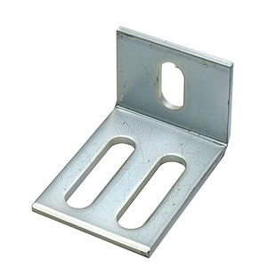 三宁加大加厚L型镀锌直角角码180+50立柱三角铁焊接连接件防腐木