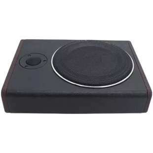 8寸10寸车载低音炮12v24V超薄有源座椅改装蓝牙重低音汽车喇叭