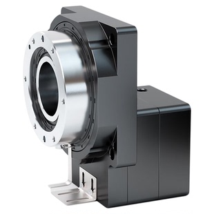 中空旋转平台减速机85 130精密中空分度盘伺服电机重载旋转平台