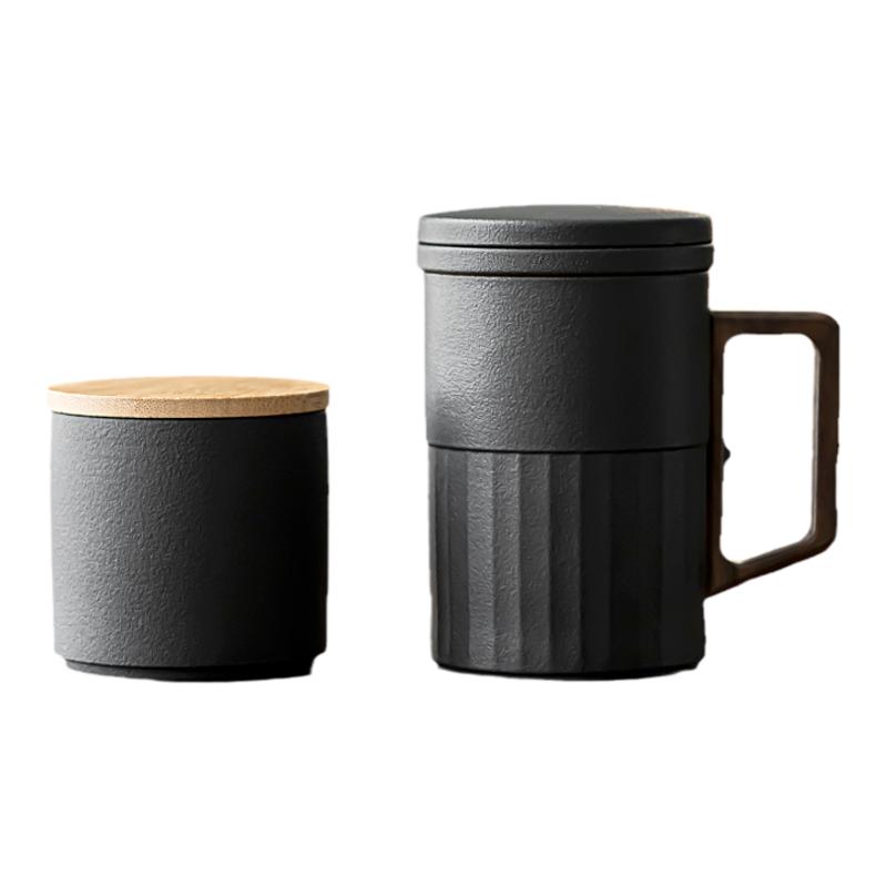 陶瓷马克杯日式情侣泡茶杯