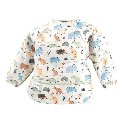 宝宝吃饭罩衣进口防水反穿衣