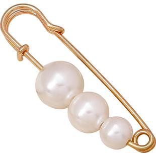 毛衣袖口收紧衬衣衬衫袖子长改短神器别针固定衣服珍珠胸针装饰扣