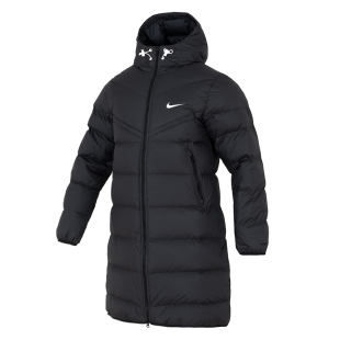 茵特|NIKE耐克官方中长款女款羽绒服防风男运动服棉服外套