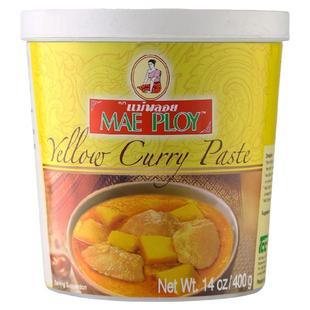 泰娘黄咖喱酱400g 泰国进口咖喱膏粉调料家用商用泰式牛肉咖喱饭