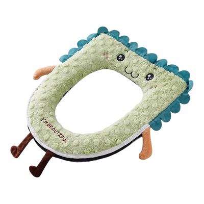 马桶坐垫家用耐脏冬季卡通加厚