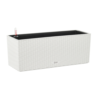 自吸水种菜盆长方形种植箱阳台种菜神器简约北欧室内树脂花盆挂式