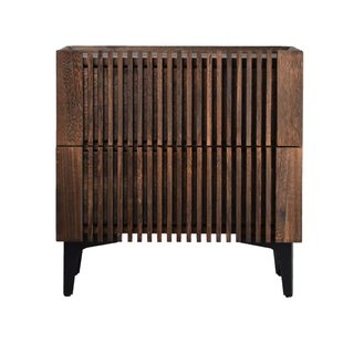 床头柜储物柜床边柜实木收纳简易北欧简约日式抽屉胡桃色轻奢中式