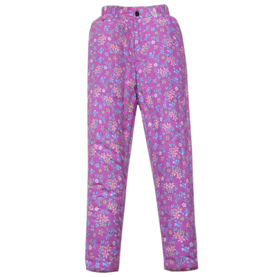 纯手工加厚高腰棉花宽松棉裤