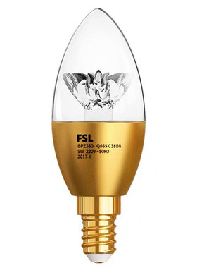 FSL佛山照明LED蜡烛灯泡E14螺口